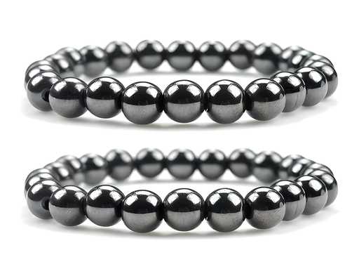 Magnetic Hematite Crystal Stone Bracelet Pack of 2 | 8mm Natural Healing Beads for Men & Women, magnetic hematite bracelet, hematite crystal stone bracelet, natural hematite bracelet, magnetic therapy bracelet, 8mm hematite beads bracelet, hematite bracelet for men, healing crystal bracelet, hematite bracelet pack of 2, magnetic health bracelet, anti-stress crystal bracelet, magnetic bracelet for pain relief, natural stone healing bracelet, crystal bracelets India, magnetic hematite jewelry, magnetic 

