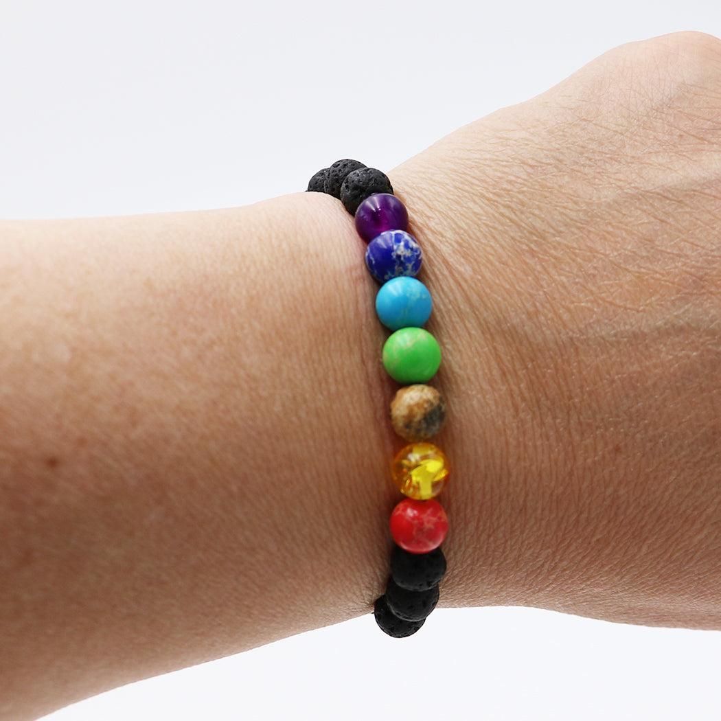 7 chakra bracelet, chakra bracelet for men, healing bracelet, chakra stone bracelet, spiritual bracelet, energy bracelet, natural stone bracelet, chakra bracelet for women, crystal healing bracelet, gemstone bracelet

