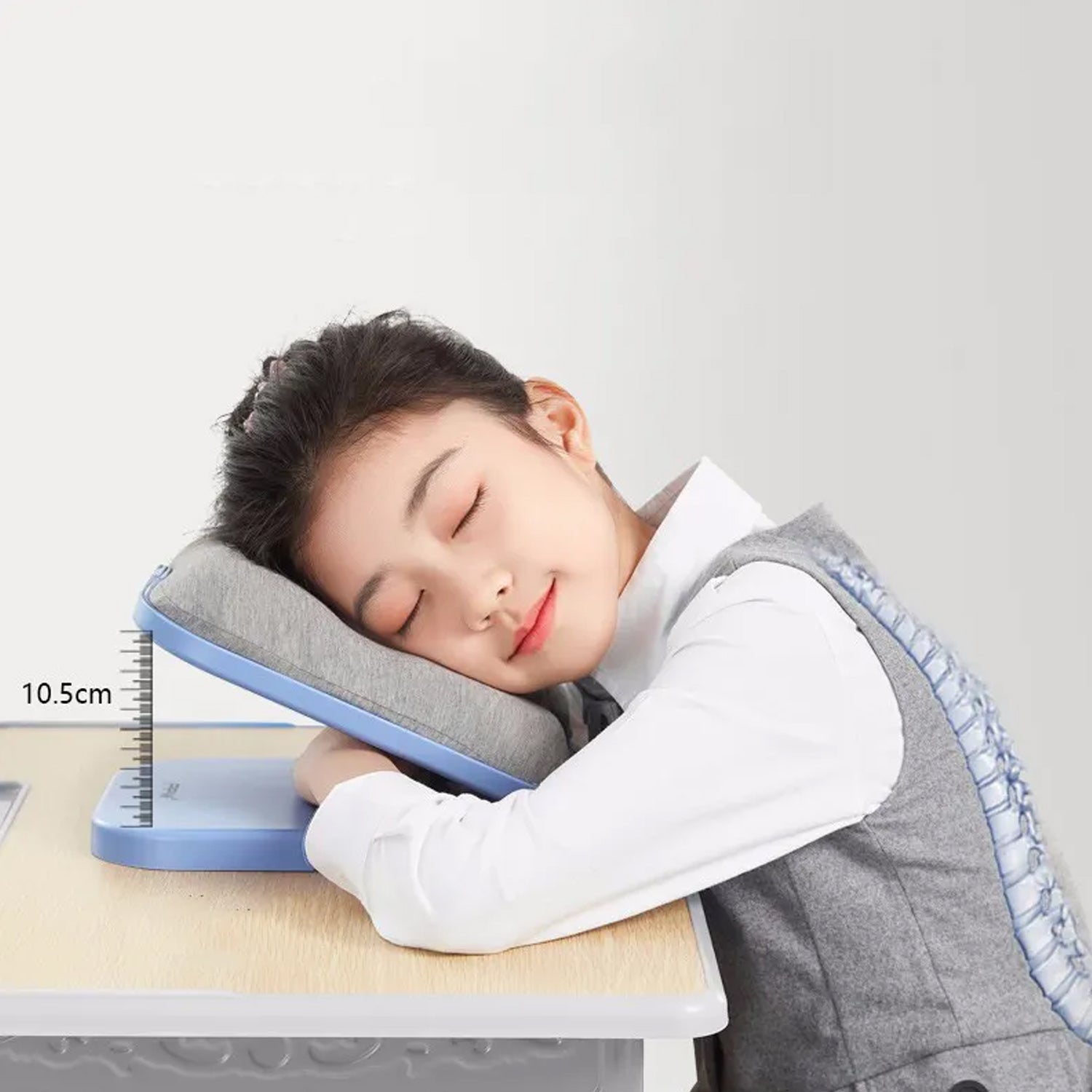 Soft nap pillow for kids and office use, nap pillow, kids desk pillow, foldable nap cushion, portable nap pillow, office nap pillow, travel pillow, soft doughnut pillow, head support cushion