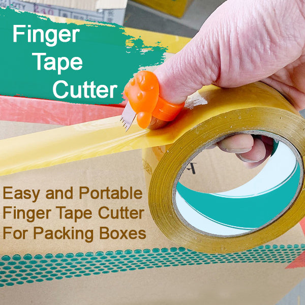 Finger tape cutter for boxes, finger ring tape cutter, portable tape cutter, thread cutter ring, SK5 blade cutter, textile ring cutter, packaging tool, gardening cutter, tape ring blade, mini ring cutter, sewing ring knife