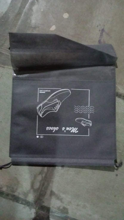  foldable beach bag set, waterproof shoe organizer bag