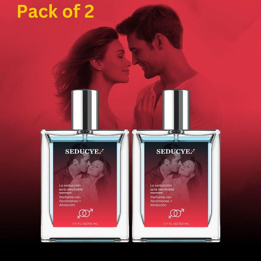 Seducye Triplex Extrait De Parfum Pack of 2 – Seductive Long Lasting Unisex Fragrance, extrait de parfum, long lasting perfume for men and women, seductive perfume, premium perfume for couples, luxury perfume pack of 2, unisex fragrance, best extrait de parfum India, glass bottle perfume, strong and sensual fragrance, alcohol free extrait de parfum, long lasting fragrance for date night, elegant perfume for gifting, premium romantic perfume, seductive scent for all occasions, daily wear extrait perfume