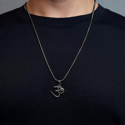 black stainless steel om pendant men, adiyogi spiritual pendant black steel, om locket with adiyogi design for men, men’s black stainless steel spiritual pendant, stylish om pendant with adiyogi, black steel pendant for men spiritual jewelry, adiyogi om pendant necklace men, spiritual black pendant with om and adiyogi, men’s stainless steel om spiritual locket