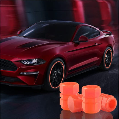 tyre valve covers, valve stem caps, glow in the dark valve caps, bike valve caps, car valve caps