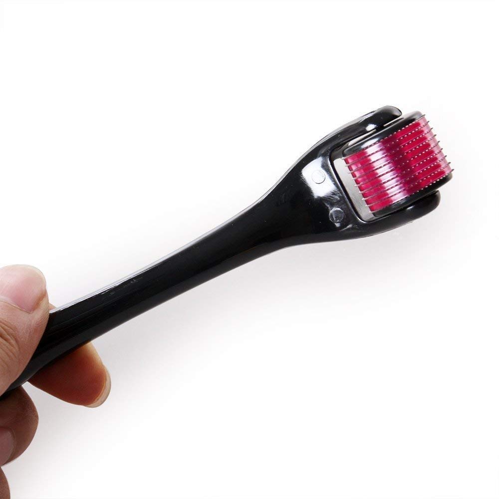 Derma roller with needles, derma roller for acne, microneedle roller 0.5 mm, derma roller for hair regrowth, anti ageing derma tool, titanium derma roller, stretch marks roller, skin tightening tool, beard growth roller India