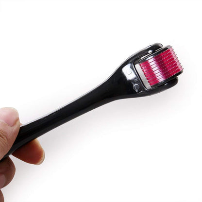 Derma roller with needles, derma roller for acne, microneedle roller 0.5 mm, derma roller for hair regrowth, anti ageing derma tool, titanium derma roller, stretch marks roller, skin tightening tool, beard growth roller India