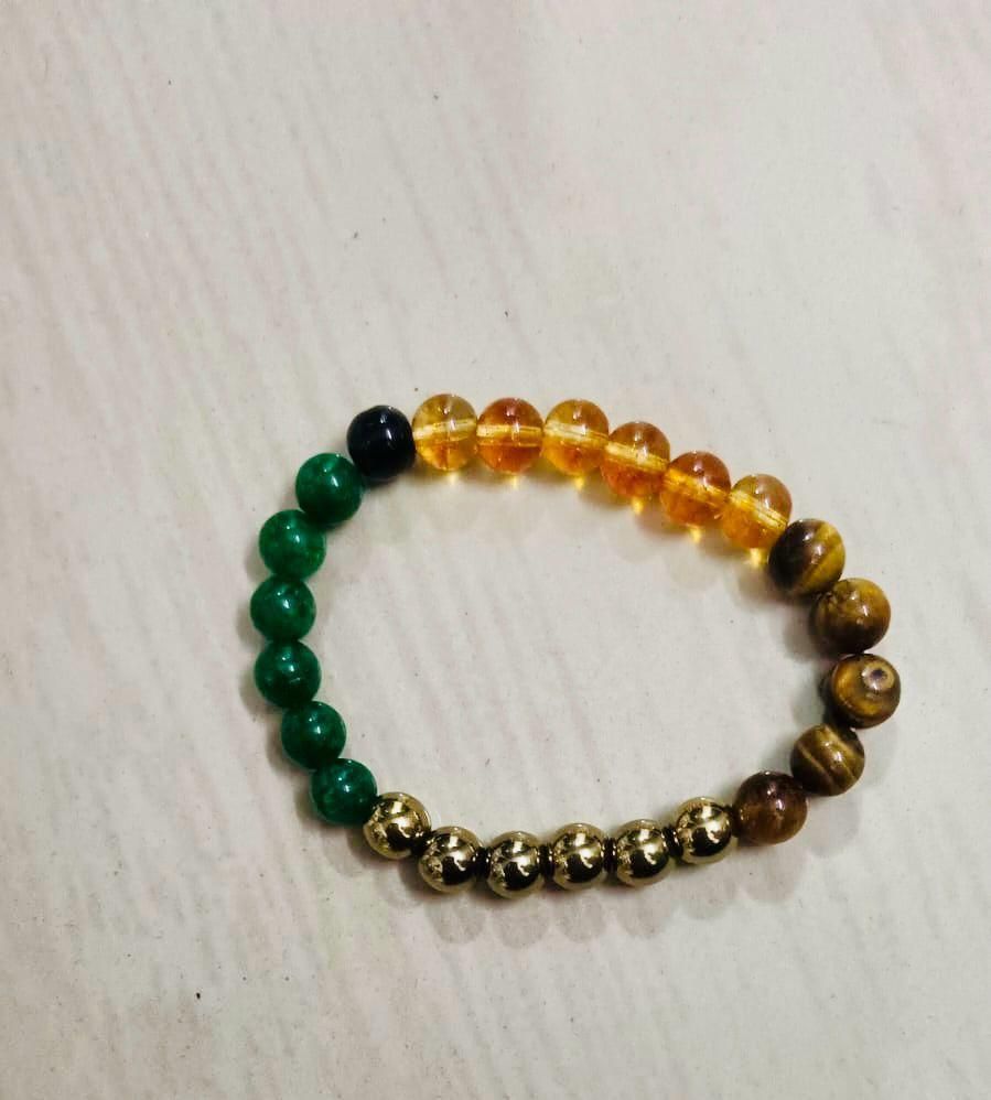 money bracelet, concentration bracelet, gemstone bracelet, wealth bracelet, focus bracelet, crystal bracelet, healing bracelet, money magnet bracelet, gemstone jewelry, unisex bracelet

