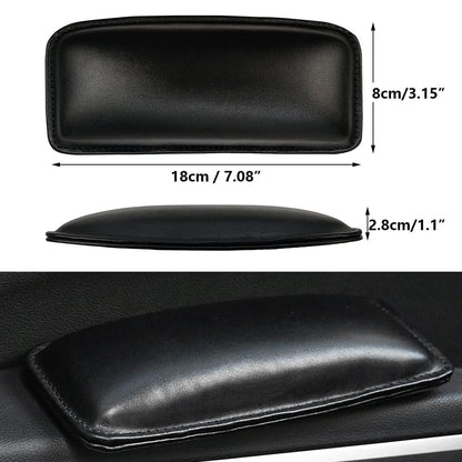 leg cushion for drivers, driver knee support pad, car knee cushion memory foam, leather knee support for drivers, 