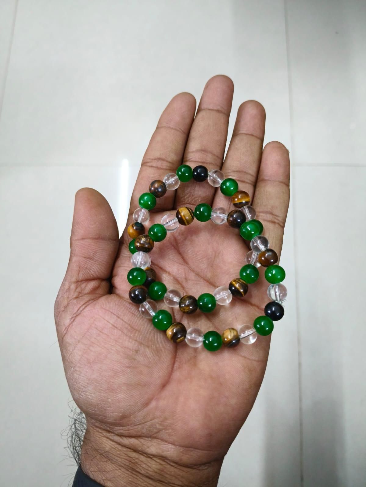 relaxing success and prosperity bracelet combo pack of 2 beaded stretch jewelry, healing crystal bracelet set for wealth wellness and success, buy prosperity and success bracelets combo online india, unisex beaded bracelets for relaxation and financial success, stretch crystal bracelets combo for peace and prosperity, healing energy stone bracelet pack for men and women, bracelet combo for mental clarity wealth and spiritual growth, beaded prosperity bracelets for attracting money and success, 