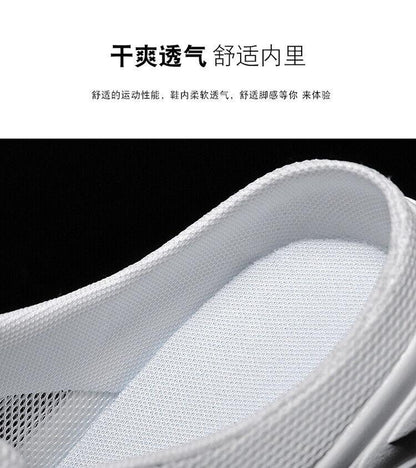best half slippers for men in India, white non-slip casual slippers for men, comfortable slip-on slippers with rubber sole, durable men’s half slippers for home and outdoor, lightweight casual slippers for men daily wear, non skid rubber sole slippers for men, men’s casual half slippers for summer, white slippers for men with slip-resistant sole, half slippers for men with soft sole, breathable white slippers men casual

