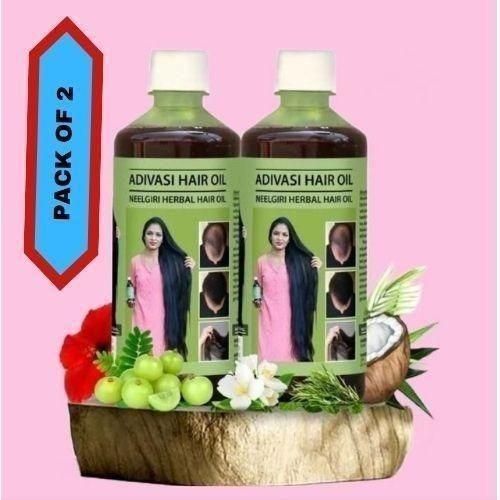 Adivasi Neelgiri Herbal Hair Oil for Women – 125ml Each, Pack of 2 | Natural Herbal Hair Oil for All Hair Types, herbal hair oil, neelgiri hair oil, adivasi herbal hair oil, herbal hair oil for women, natural hair oil for all hair types, hair oil for hair growth, pack of 2 herbal hair oil, 125ml herbal hair oil, ayurvedic hair oil, neelgiri oil benefits for hair, herbal oil for hair nourishment, women’s hair oil, hair oil for dry scalp, natural herbal oil for hair fall control, herbal hair oil combo pack