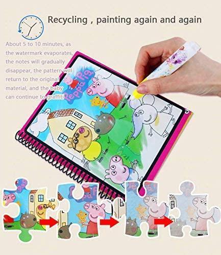 magic water drawing books India, reusable drawing books for toddlers, quick dry water drawing books, multi color drawing books for kids, toddler fine motor skill toys India, water drawing book set with pen, reusable drawing toys for children, magic water drawing board for kids, fine motor skill development toys, water pen drawing book set India

