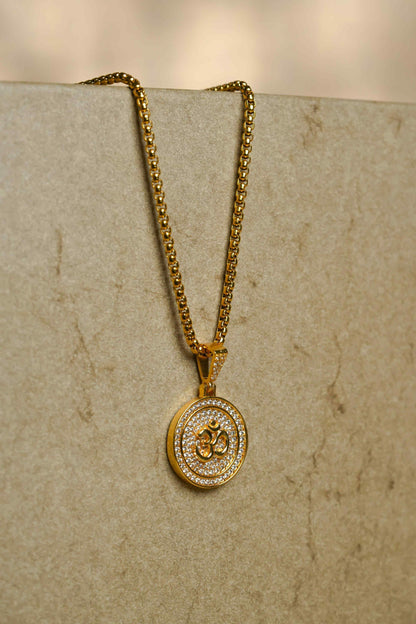 Om Symbol Pendant With Chain for Men | Alloy Spiritual OM Locket Necklace, om symbol pendant, om pendant for men, om chain pendant, spiritual pendant for men, alloy om pendant chain, om necklace for men, om locket with chain, om sign pendant, hindu om pendant chain, casual om pendant for men, free size om pendant, buy om pendant online india, men’s spiritual chain pendant, om symbol chain for men