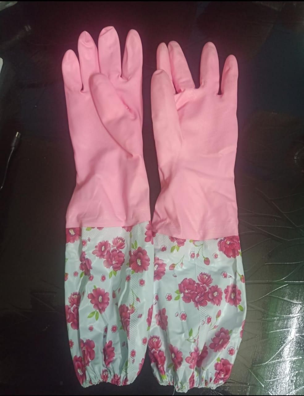 waterproof cleaning gloves India, reusable kitchen gloves, silicone household gloves, PVC cleaning gloves India, kitchen and bathroom gloves, multipurpose household gloves, waterproof gloves for cleaning, reusable cleaning gloves India, silicone gloves for kitchen cleaning, PVC gloves for household use

