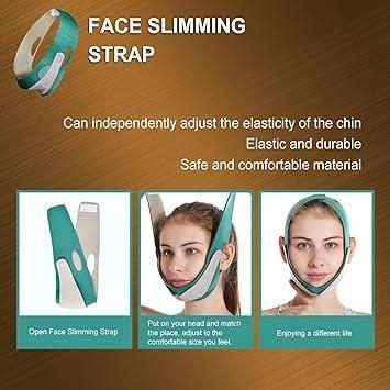 anti-wrinkle face lifting belt, natural skin tightening face strap, face contouring lifting belt, chin up strap for wrinkle reduction, face lift belt for women, natural skin tightening strap, anti-aging face lifting strap, facial contouring strap for women, wrinkle smoothing face belt