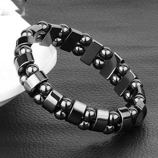 Sugar Control Bracelet – Stylish Health Bracelet for Diabetes Relief & Wellness (Black, Unisex), sugar control bracelet, diabetes control bracelet, magnetic therapy bracelet for sugar, black bracelet for sugar control, health bracelet for men and women, diabetes magnetic bracelet, non-metal sugar bracelet, stylish health bracelet, bracelet for diabetic patients, unisex sugar control band

