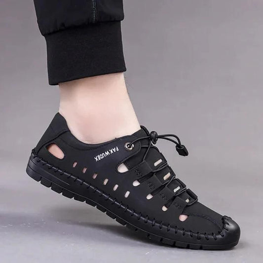 Mens Stylish Black Casual Shoes with Lace-Up Design – Synthetic Leather & Airmix Sole, mens stylish casual shoes, black casual shoes for men, synthetic leather shoes for men, lace up shoes for men, casual shoes under 1000, men's fashion shoes, airmix sole shoes for men, stylish black shoes men, daily wear shoes men, best casual shoes for men online, lightweight casual shoes, affordable mens shoes india, casual shoes for college boys

