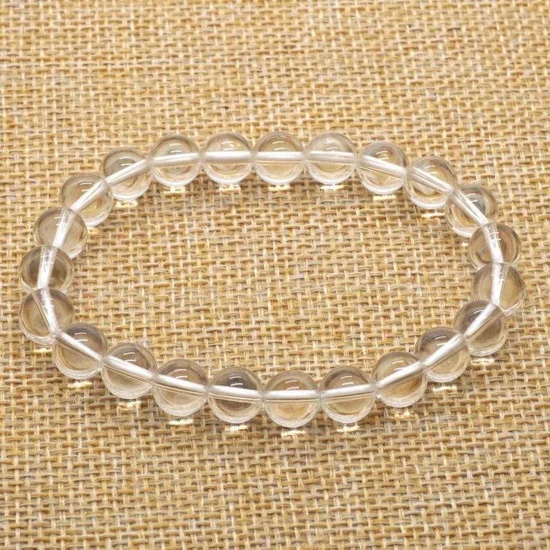 majestic clear quartz beaded bracelet pack of 2 crystal healing bracelets for men and women, clear quartz healing beaded bracelet set pack of 2 unisex, healing crystal bracelets for men and women clear quartz, buy clear quartz beaded bracelet pack of 2 online india, unisex clear quartz healing bracelet pack of two, men's and women's crystal healing quartz bracelet pack of 2, clear quartz beaded healing bracelet set for men and women, pack of 2 majestic clear quartz healing bracelets unisex, 
