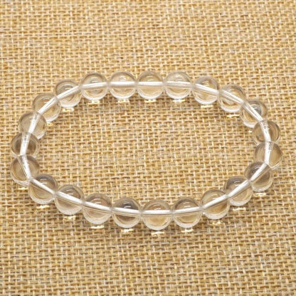 majestic clear quartz beaded bracelet pack of 2 crystal healing bracelets for men and women, clear quartz healing beaded bracelet set pack of 2 unisex, healing crystal bracelets for men and women clear quartz, buy clear quartz beaded bracelet pack of 2 online india, unisex clear quartz healing bracelet pack of two, men's and women's crystal healing quartz bracelet pack of 2, clear quartz beaded healing bracelet set for men and women, pack of 2 majestic clear quartz healing bracelets unisex, 