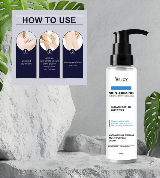 Ultra Firming & Revitalizing Cream for Women – Anti-Aging, Tightening, Hydrating Formula (Buy 1 Get 1, 60ml Each), ultra firming cream, anti-aging cream for women, revitalizing face cream, firming neck and body cream, peptide skin cream, cream with niacinamide and caffeine, hyaluronic acid firming cream, anti-wrinkle cream India, buy 1 get 1 face cream, squalane moisturizer cream, shea butter skin tightening cream, best face cream for firm skin