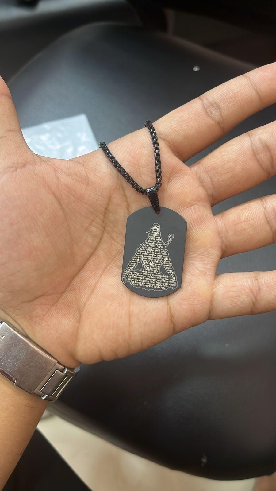 mahadev lord shiva pendant with 12 jyotirling chain for men, stainless steel spiritual jewelry for men, lord shiva jyotirling pendant necklace, mahadev pendant with jyotirling design stainless steel, devotional shiva pendant with jyotirling chain, buy lord shiva pendant with jyotirling chain online, stainless steel shiva pendant for daily wear, mahadev spiritual jewelry for men online india, 12 jyotirling lord shiva pendant with chain, spiritual lord shiva necklace in stainless steel

