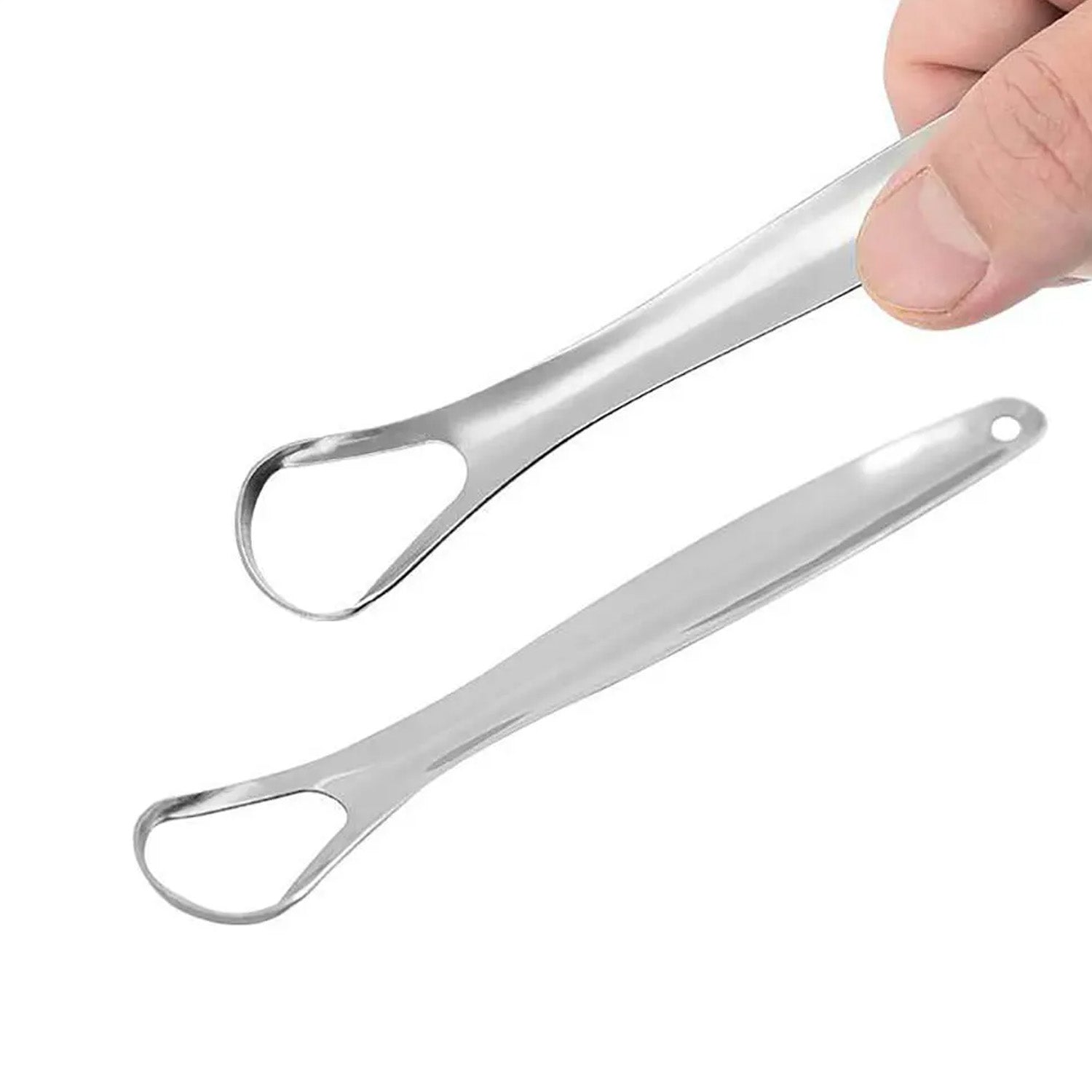  reusable tongue scraper, oral care tool, fresh breath tongue scraper, portable tongue cleaner, hygiene tool for mouth cleaning

