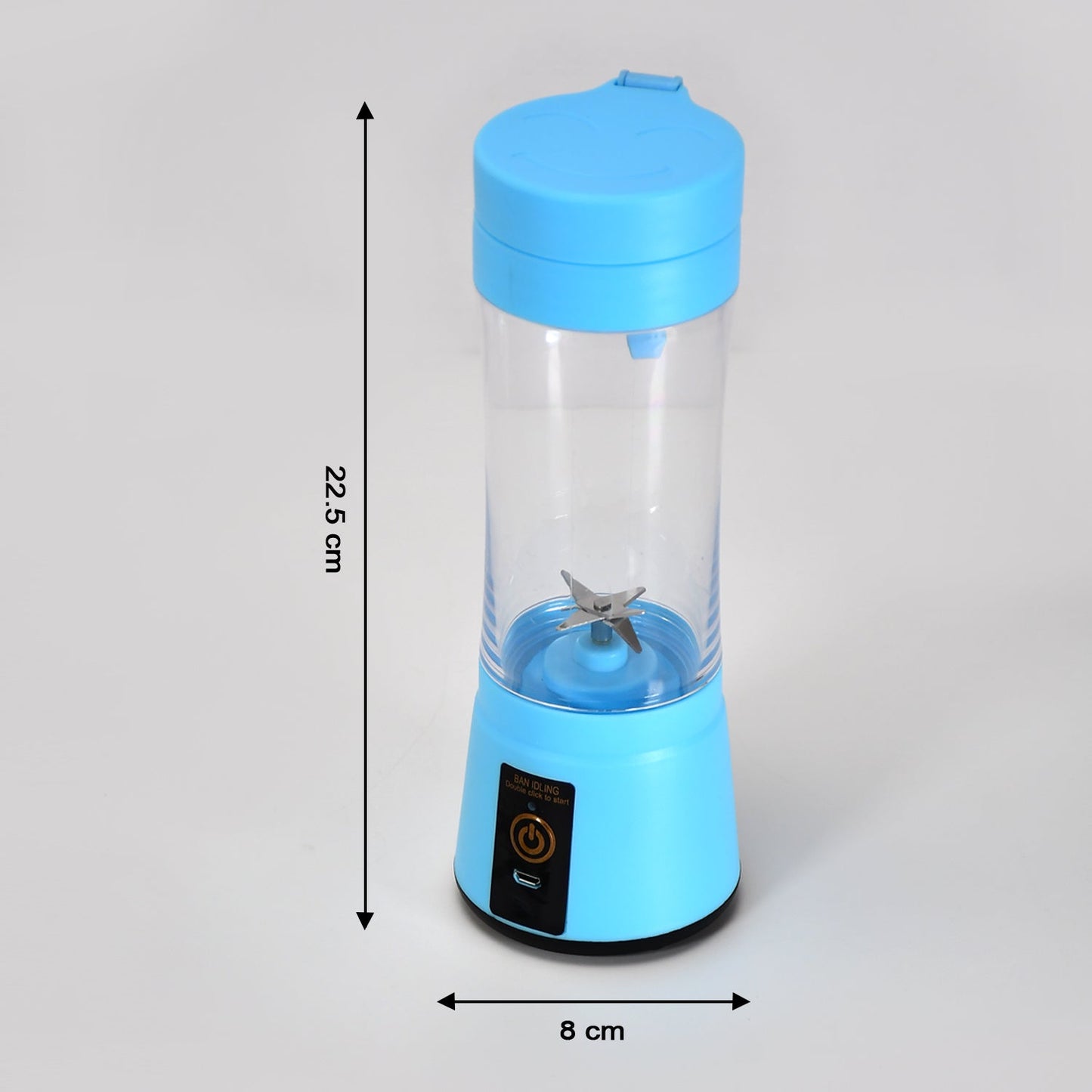 USB blender cup, portable juicer mixer India, 6 blade fruit blender, rechargeable smoothie maker, mini juice blender for travel, vegetable juicer portable, USB chargeable blender bottle, personal blender for gym and office, compact juice extractor for daily use,