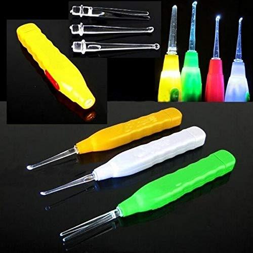 earwax removal tool, LED earpick, ear cleaner with light, earpick with tweezer, earwax tweezer India, ear cleaning tool, flashlight earpick, ear cleaning kit, LED earwax remover, safe ear cleaner

