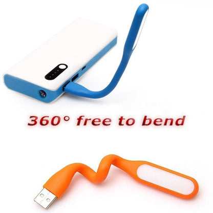 USB LED lamp for adjustable lighting. USB LED light lamp, USB light for laptop, portable USB lamp, mini USB light, LED USB reading lamp, USB flexible light, random color USB LED