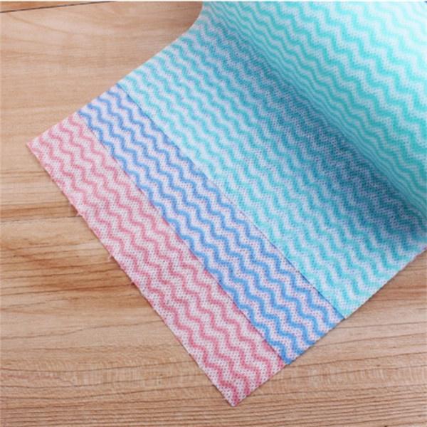 disposable cloth roll for washroom and slab, handy cleaning roll for office and home