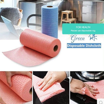 absorbent tissue wipes for floor and shelf cleaning, eco-friendly non woven fabric cleaning roll, easy to use cleaning tissue for stains