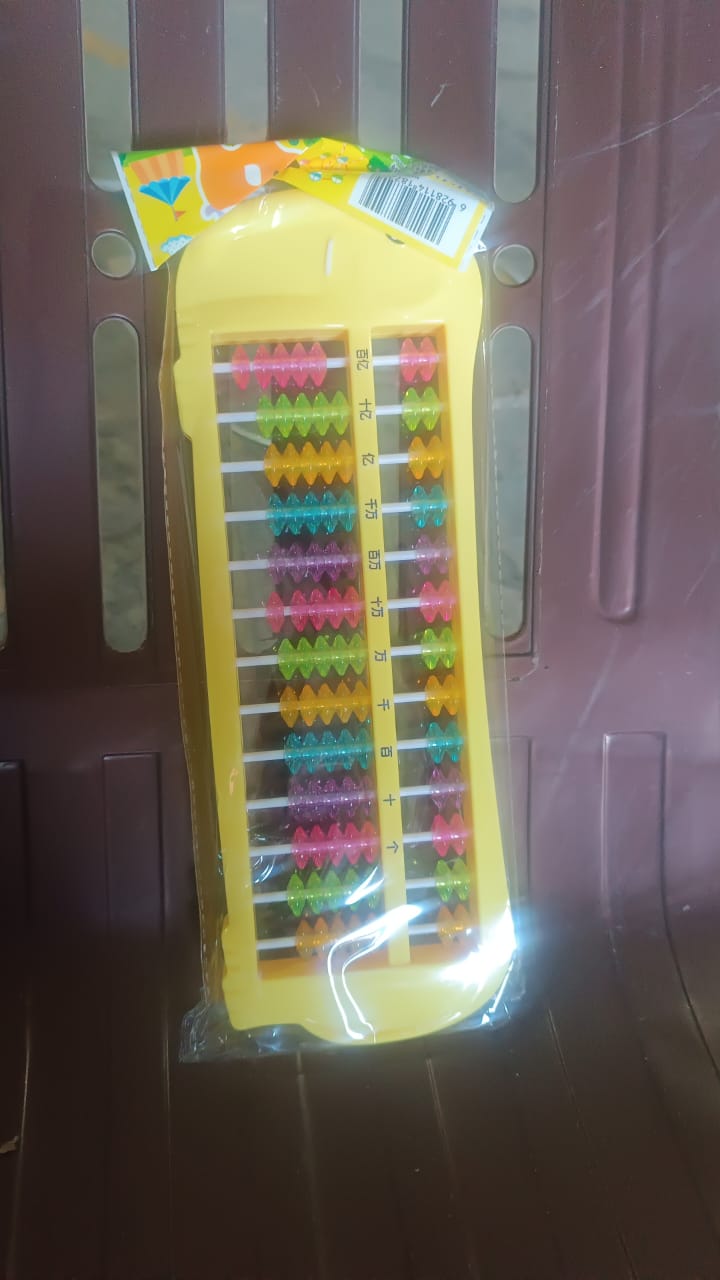  math toys for kids age 3+, brain development toys, early learning math tools, abacus 13 rods price in India, counting toys for toddlers