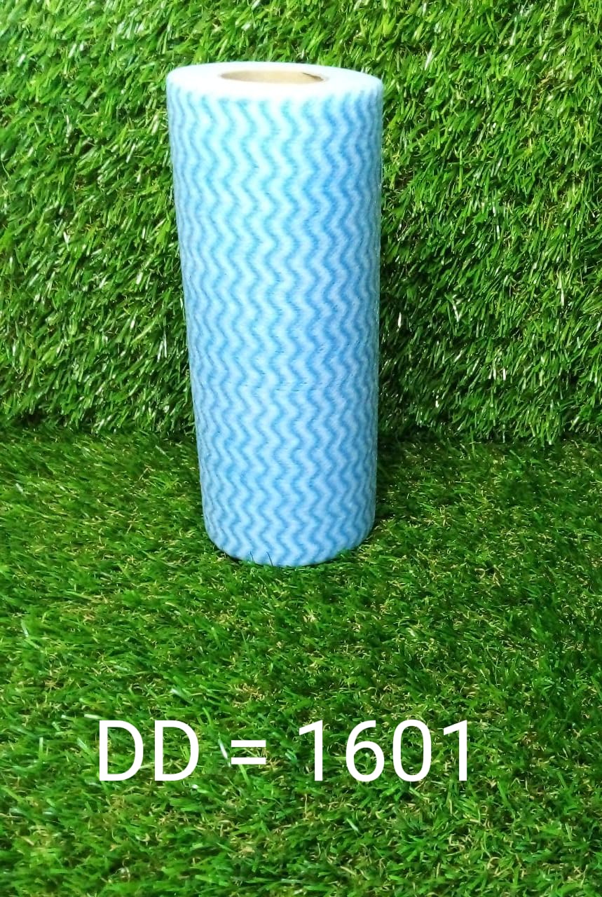 kitchen handy wipe roll, disposable multi-surface cloth roll, fabric cleaning tissue for home, non woven cleaning towel roll