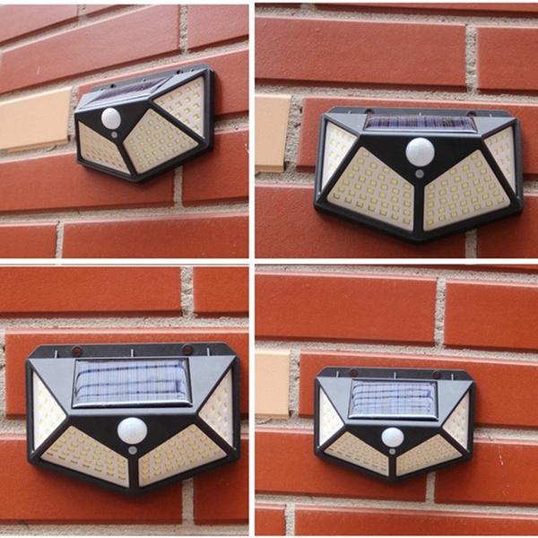 Solar garden light with LED function for home and outdoor areas. solar wall light, 100 led outdoor lamp, motion sensor solar light, waterproof garden light, outdoor security light, solar powered lamp for home, PIR sensor light, balcony solar light, solar motion light India