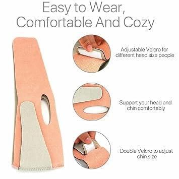 face lift strap, chin up strap, anti-wrinkle face belt, skin tightening strap, face contouring strap, anti-aging face lift belt, wrinkle reduction strap, facial slimming strap,