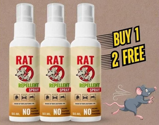 Rat Repellent Spray 50ML – Pack of 3 Liquid Rodent Repellent for Home Use, rat repellent spray, rat repellent spray pack of 3, liquid rat repellent, effective rat repellent spray, rodent repellent spray 50ml, rat and mice repellent spray, pack of 3 rodent repellent, natural rat repellent spray, home rat repellent spray, rat control spray for house, non-toxic rat repellent, easy use rat repellent spray, indoor rat repellent spray, rat repellent spray for kitchen, safe rat repellent liquid

