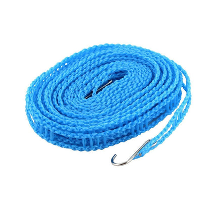 clothesline rope, nylon drying rope, laundry rope with hooks, portable clothesline, clothes drying rope, travel clothesline, strong laundry line, clothesline for balcony, drying rope for home, laundry rope for travel

