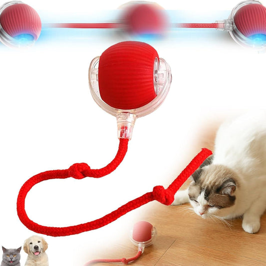 Viral Rolling Ball Interactive Cat Toy – Smart Motion Activated Pet Ball for Indoor Cats & Kittens (Random Color), interactive cat toy, rolling cat ball, smart cat ball toy, automatic cat ball, motion activated cat toy, cat exercise ball, viral pet toy, rechargeable cat ball, pet toy for indoor cats, kitten play toy