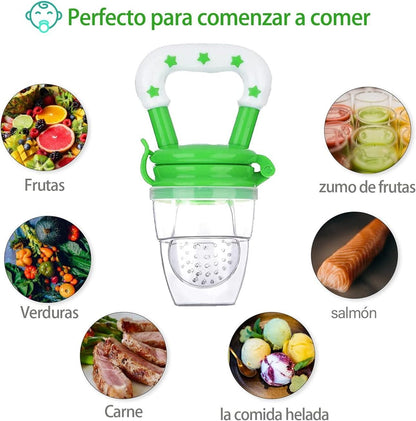 silicone fruit pacifiers for babies, BPA-free baby pacifiers, baby food feeders silicone, safe baby pacifiers, soft silicone pacifiers, baby feeding pacifier pack, fruit feeder for babies, BPA-free silicone feeders, baby feeding tools India, baby food pacifier pack of 2

