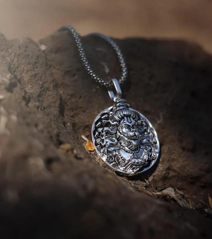 Hanuman Ji pendant with oxidised silver chain for men, religious Bajrangbali necklace for men online, best Hanuman pendant with silver chain India, spiritual Bajrangbali jewelry for men, men's oxidised silver Hanuman necklace for daily wear, silver chain Hanuman Ji pendant for protection, religious Hindu pendant for men Bajrangbali, oxidised silver necklace with Hanuman pendant, Hanuman Ji jewelry for men with silver chain, traditional Bajrangbali pendant necklace India

