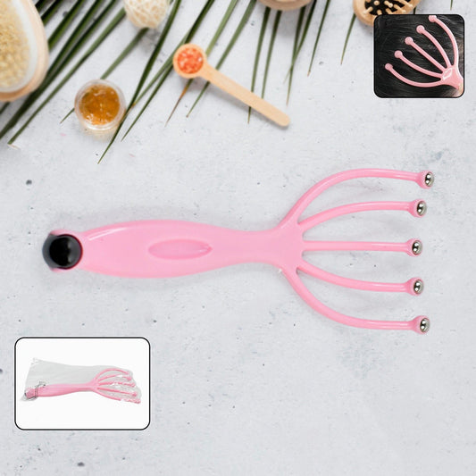 portable handheld scalp massager 4 pc set, head scratcher set for stress relief and relaxation, scalp massage tool for hair growth and care, handheld head massager for men and women, stress relieving scalp stimulator for blood circulation,