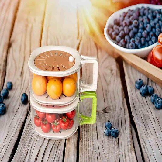 2 in 1 Fruit Drain Basket with Lid – Multifunctional Washing & Straining Bowl for Kitchen, fruit drain basket, 2 in 1 fruit washing bowl, kitchen strainer bowl with lid, vegetable washing basket, multifunctional drainer bowl, sink basket for fruits, plastic colander with lid, fruit and vegetable strainer, kitchen drain bowl, fruit washing basket with lid