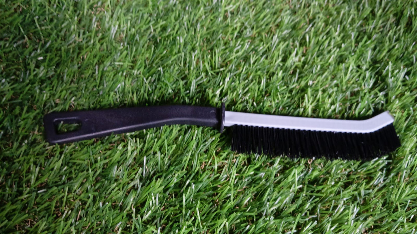gap cleaning brush, crevice brush, window track cleaner, corner cleaning tool, slider track cleaning brush, narrow space cleaner brush, home cleaning accessories, tile gap cleaning brush, sliding door track scrubber, multipurpose brush for cleaning corners, 23 cm cleaning brush, household crevice tool

