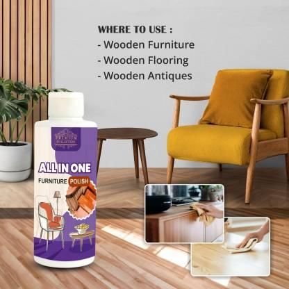  wood scratch remover and shiner polish in India, wood surface polish for home and office furniture, easy to use furniture shiner for daily cleaning