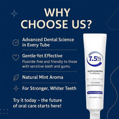fluoride free toothpaste India, enamel protection toothpaste, hydroxyapatite toothpaste India, best toothpaste for strong teeth, non-fluoride toothpaste for kids and adults, toothpaste for enamel strengthening, sensitive teeth toothpaste India, tooth remineralizing toothpaste, anti-cavity toothpaste without fluoride, fluoride-free toothpaste for daily use

