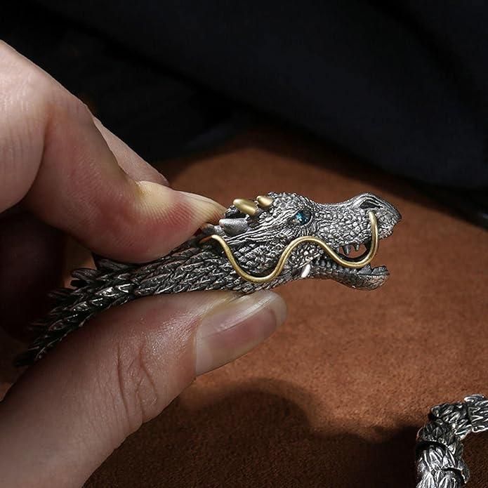 dragon scale bracelet for men stylish copper 7.8 inch, men’s designer copper dragon scale bracelet India, stylish metal wristband for men with dragon scale pattern, 7.8 inch copper dragon bracelet for men India, elegant copper dragon scale wristband for men, men’s fashion bracelet with dragon scale copper finish, copper men’s wristband with dragon texture design, dragon inspired bracelet for men in copper 7.8 inch, trendy dragon scale bracelet for men online, unique men’s bracelet copper 7.8 inch dragon 