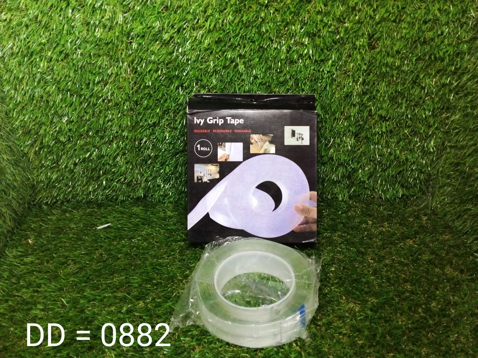 3-meter double-sided gel tape, nano gel adhesive tape, reusable double sided tape, 3 meter sticky tape, traceless wall tape, nano magic tape, strong grip gel tape, ivy grip gel pad