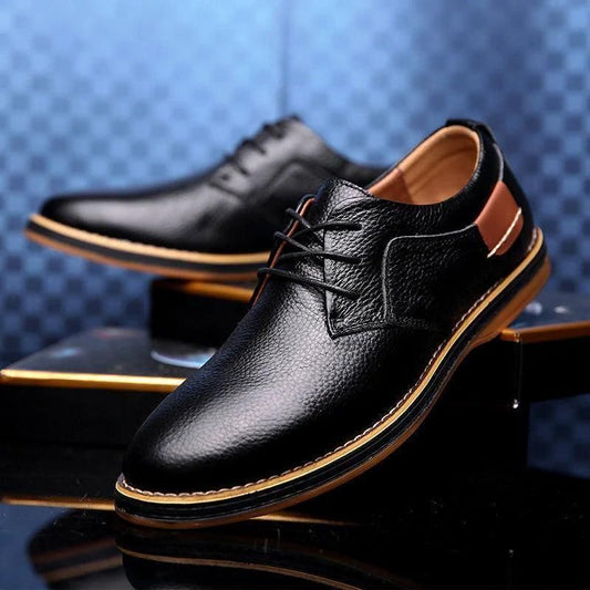 Men's Black Derby Lace-Up Casual Shoes – Synthetic Leather Party Wear (UK 6 / Euro 40), men's derby shoes, lace-up casual shoes men, black party shoes for men, synthetic leather shoes, formal casual derby shoes, men’s shoes for office and party, derby lace-up shoes India, men’s casual shoes under 1000, stylish party shoes men, derby shoes UK 6


