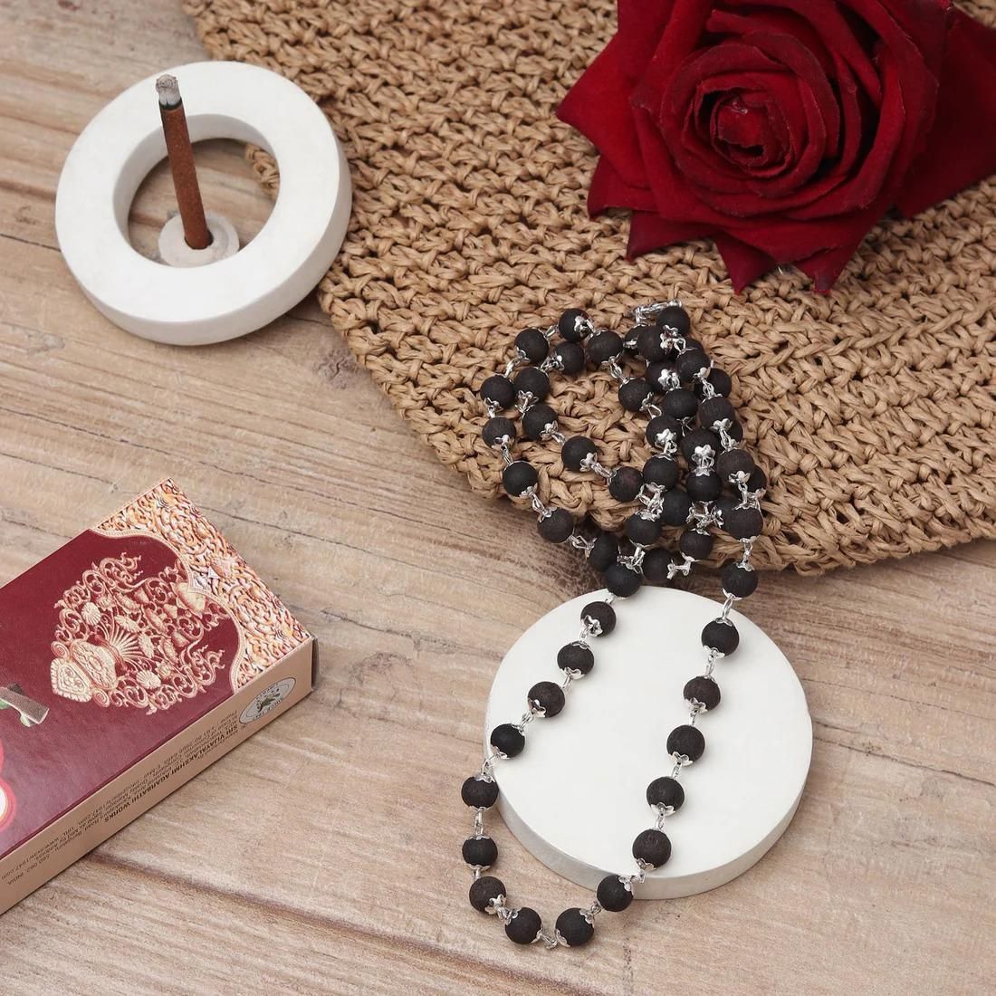 Original Ebony Wood Karungali Mala for Men – Spiritual Wooden Mala for Protection & Meditation, Ebony wood Karungali mala, Karungali mala for men, wooden spiritual mala, black wood mala, Karungali japamala, Karungali mala benefits, spiritual wooden mala, Karungali mala original, casual wooden mala for men, meditation mala wood, Karungali mala for protection

