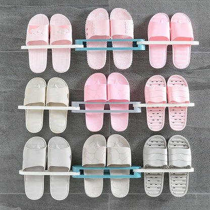 foldable corner shoe stand